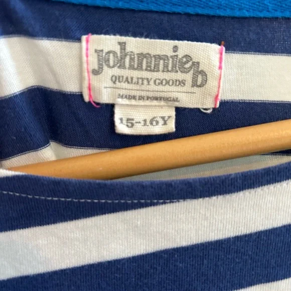 Johnnie b (Boden) Girls Long sleeve boat neck tee. Size 15-16Y - Picture 3 of 3